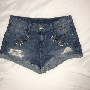 Distress shorts